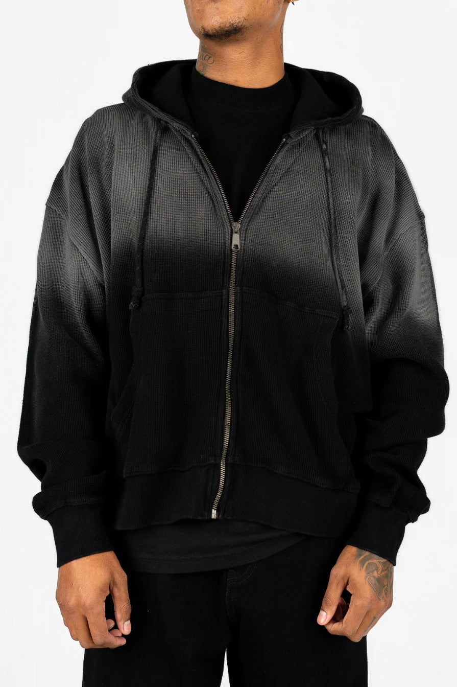 042 Clothing Sun-Dried Waffle Knit Baby Zip Up