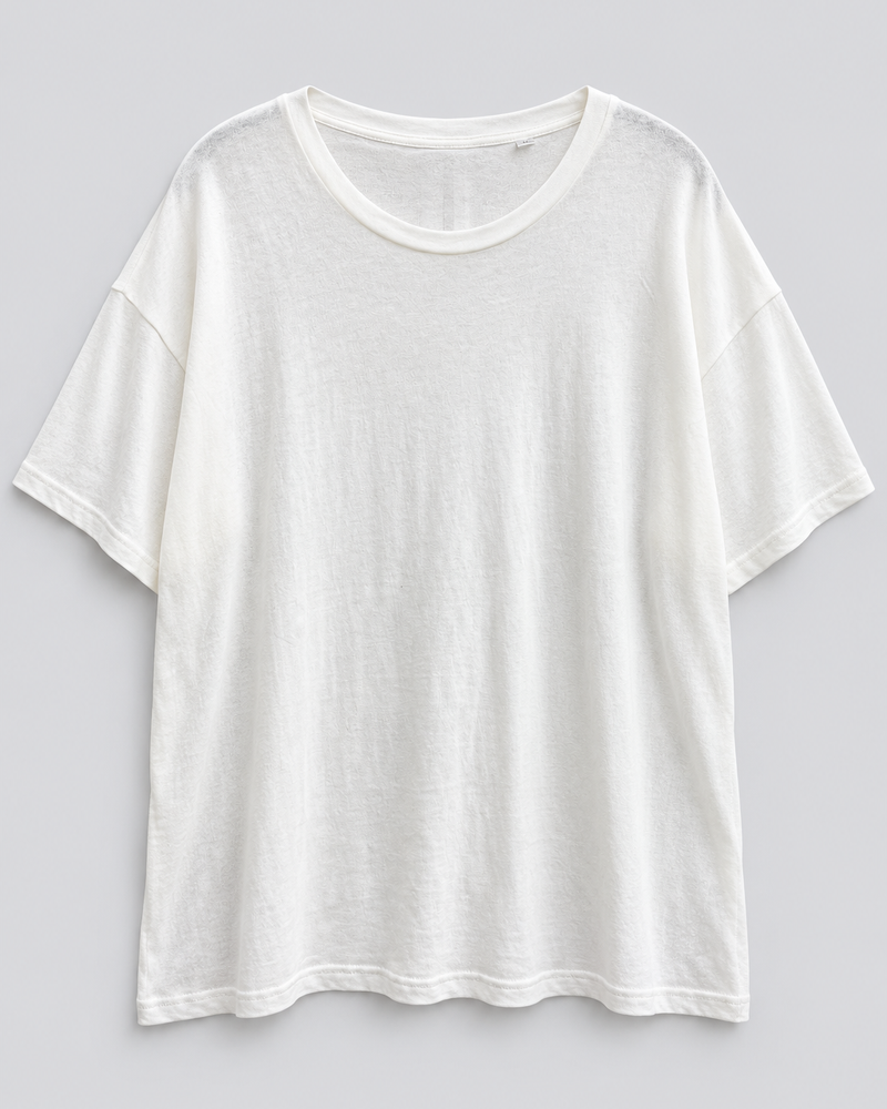 Thrashed Vintage Tee — White