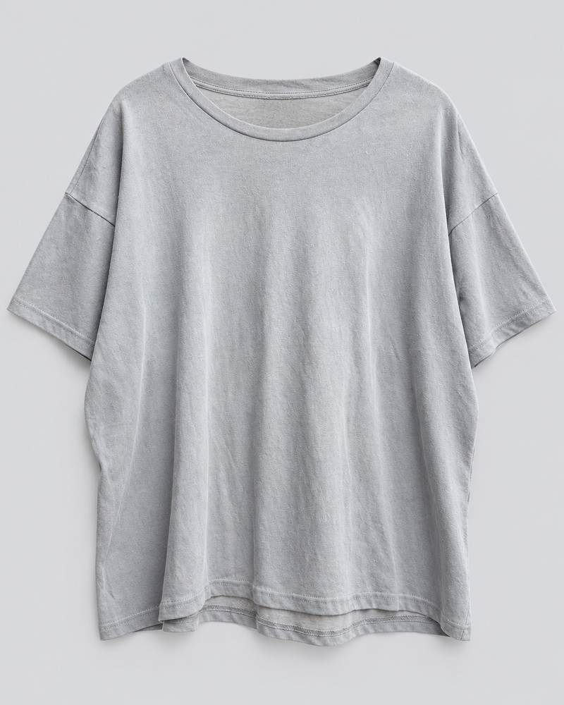 Thrashed Vintage Tee — Shadow