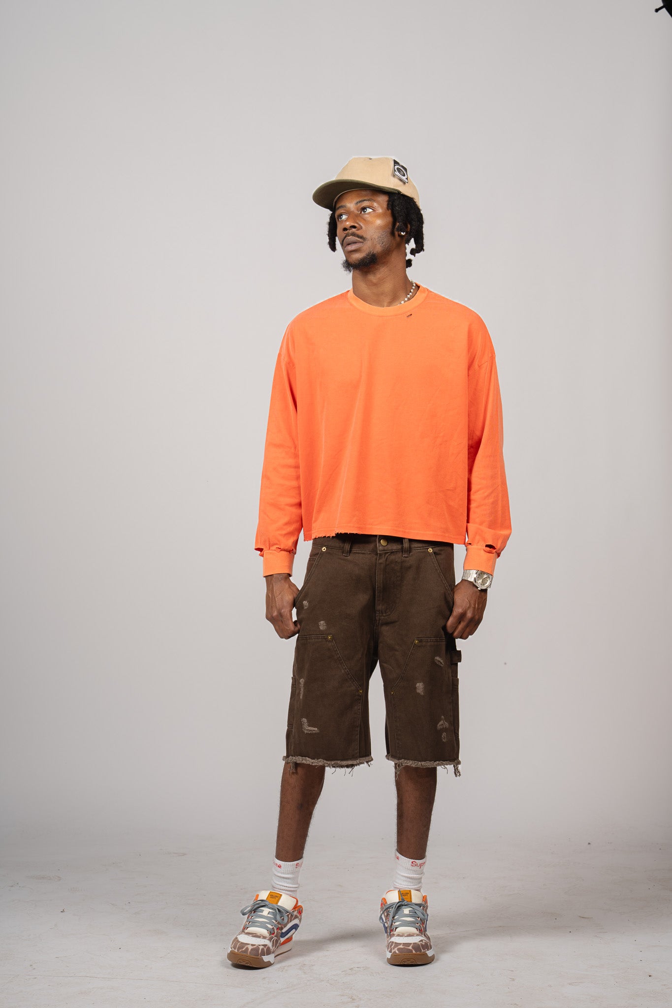 GP THRASHED VINTAGE FULL SLEEVE TEE