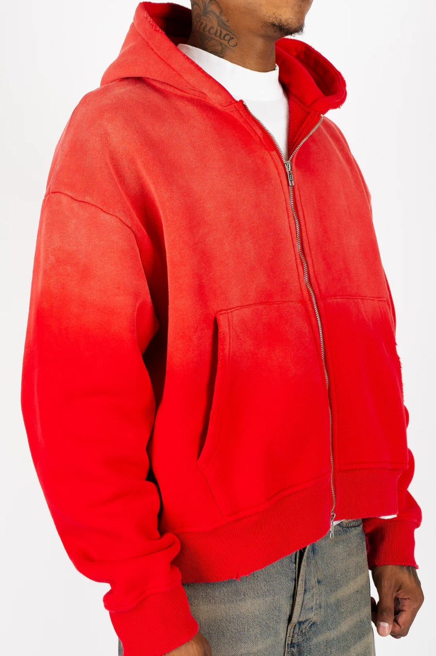 Weathered Zip Up