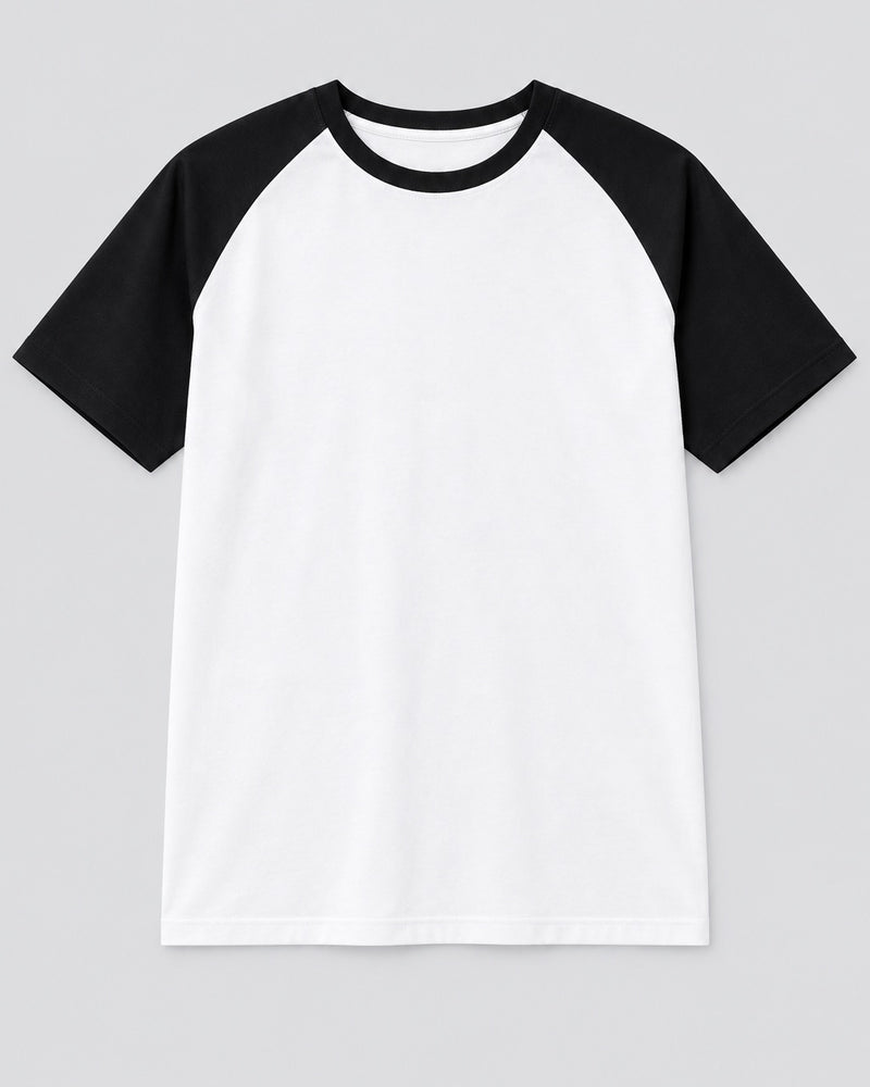 The Raglan Tee — Black