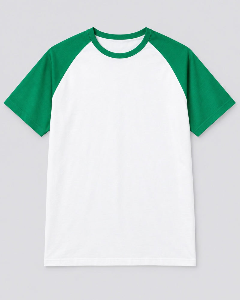 The Raglan Tee — GREEN